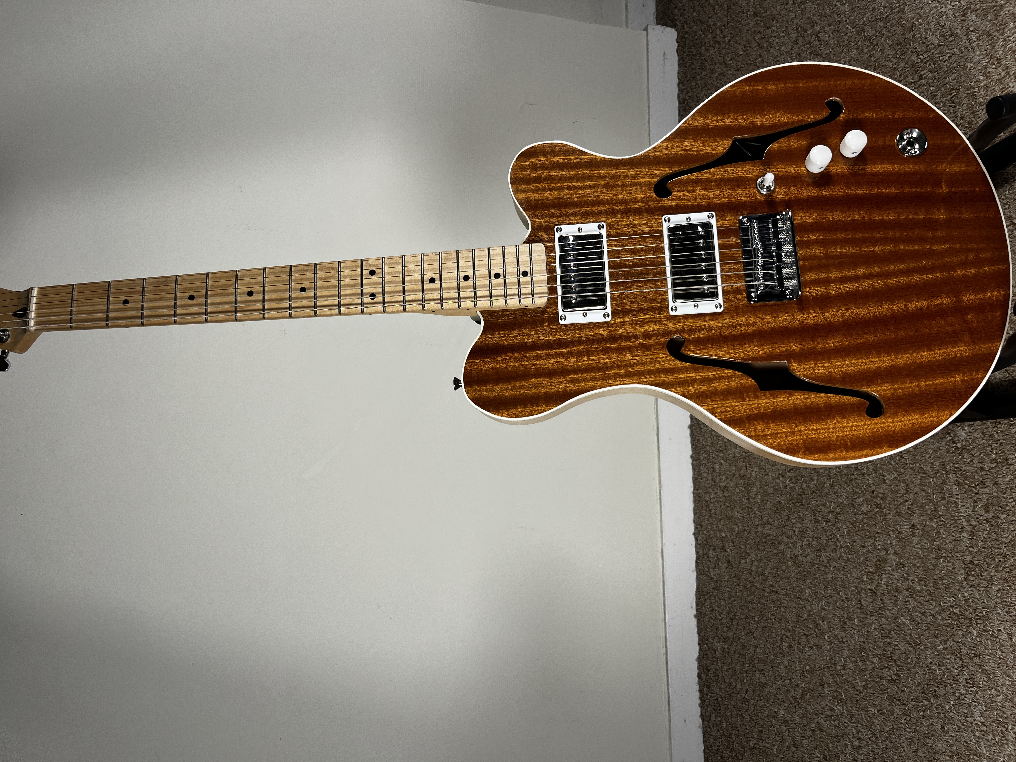 Catalyst semi-hollow guitar
